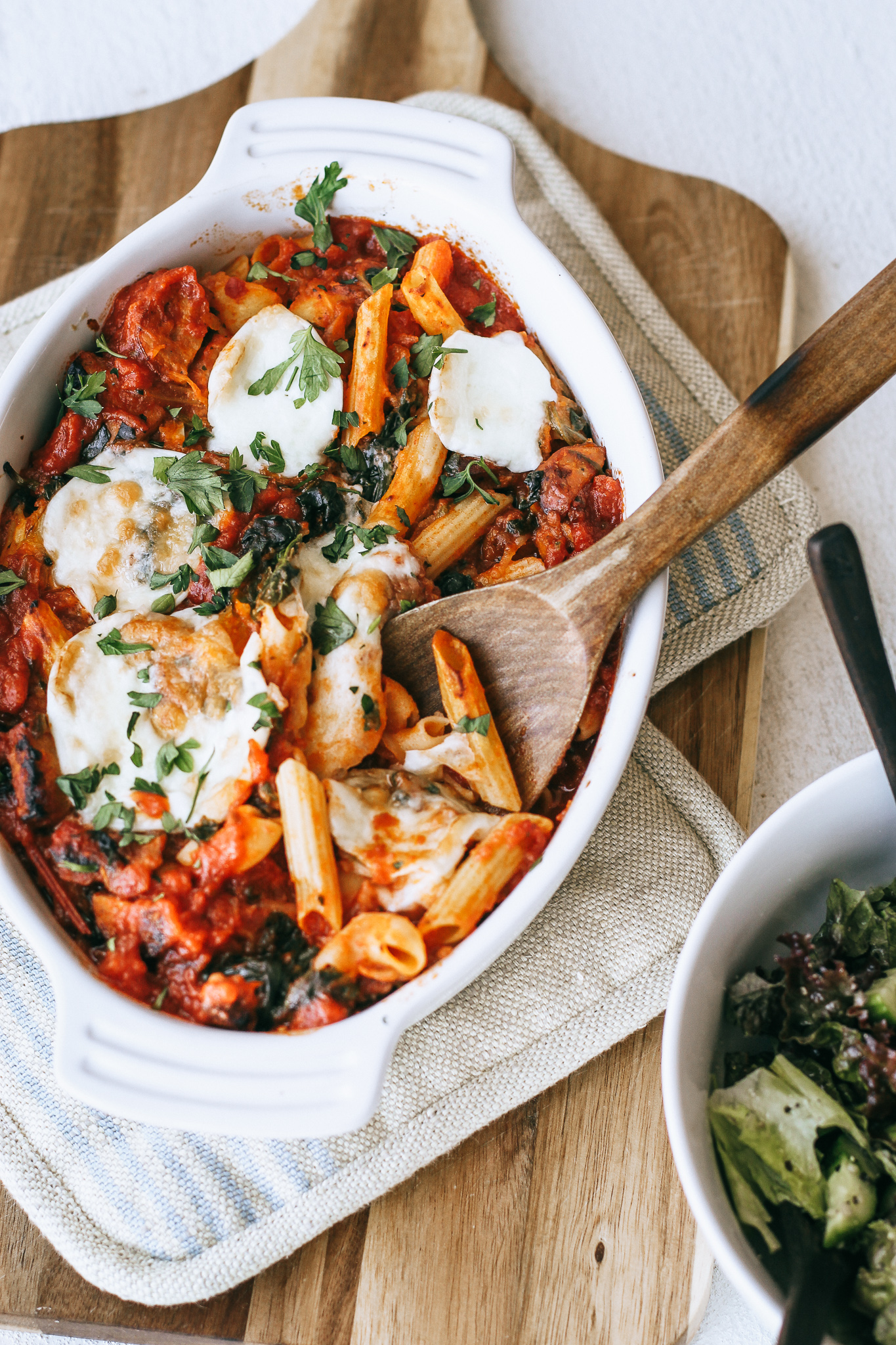 Healthy Pasta Bake For 2