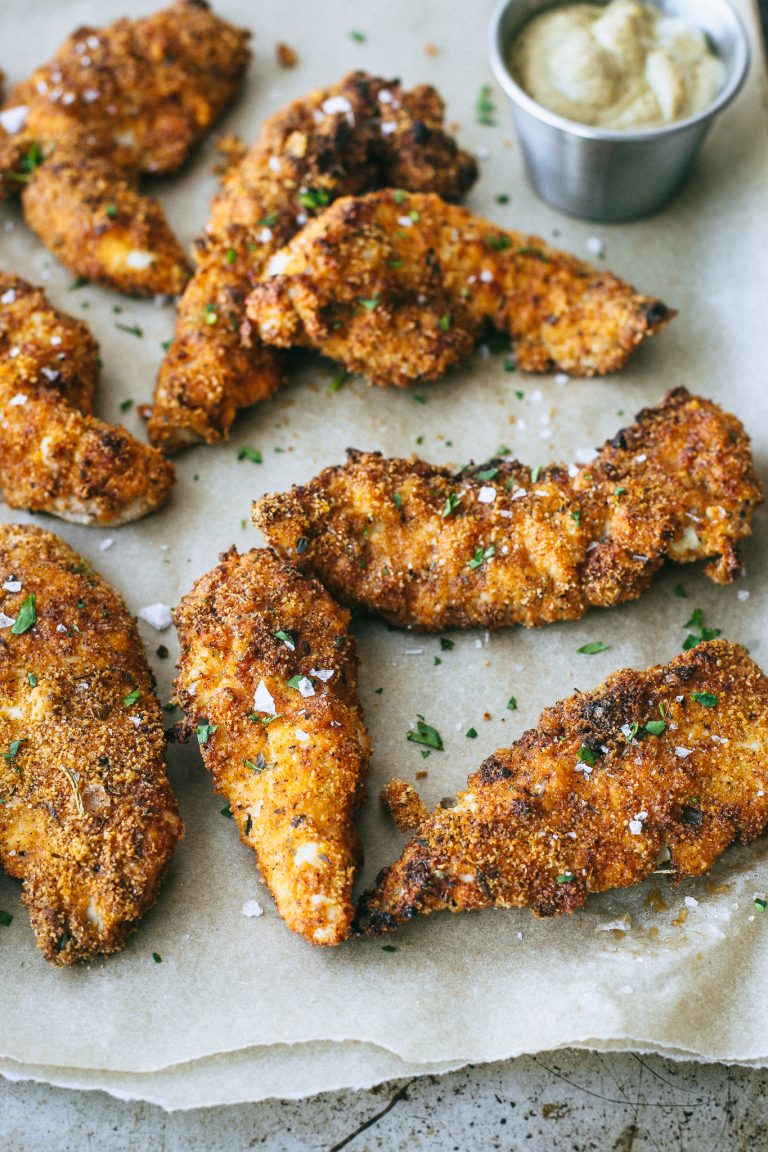 Crispy Paleo Air Fryer Chicken Tenders