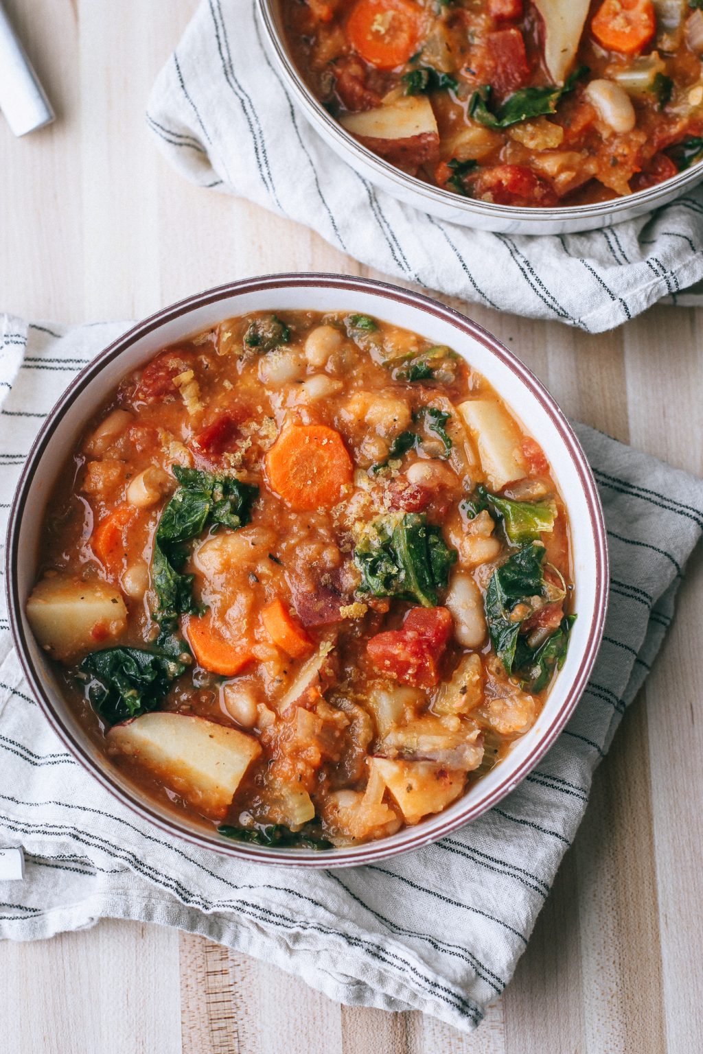 Tuscan Kale and White Bean Soup