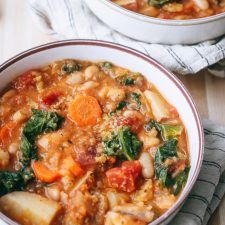 Tuscan Kale and White Bean Soup-image