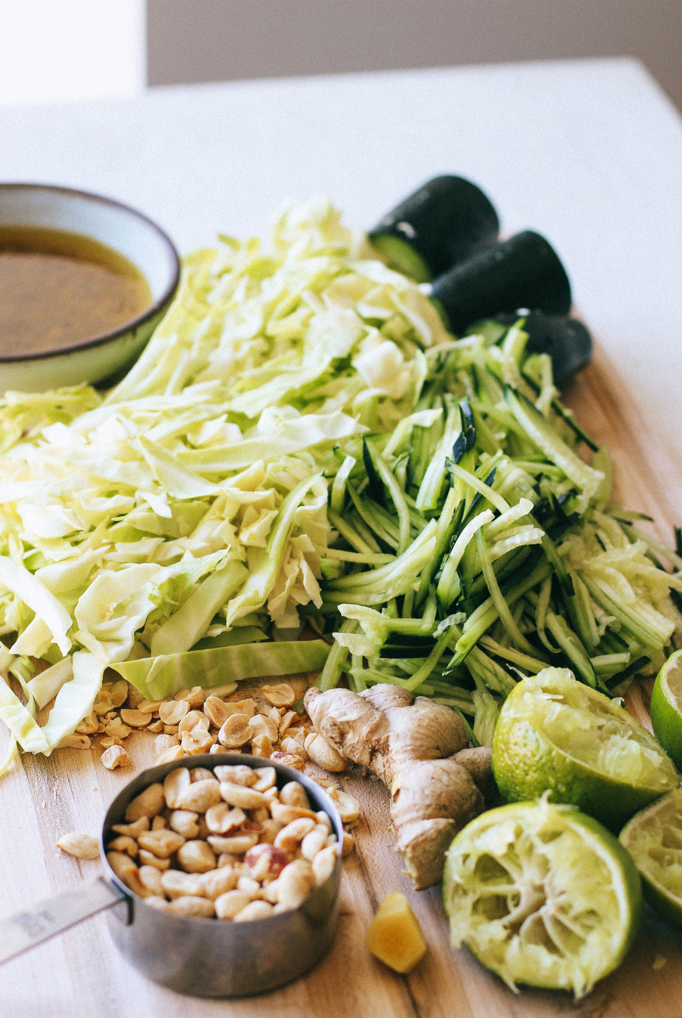 EASY Cucumber Cabbage Salad Recipe