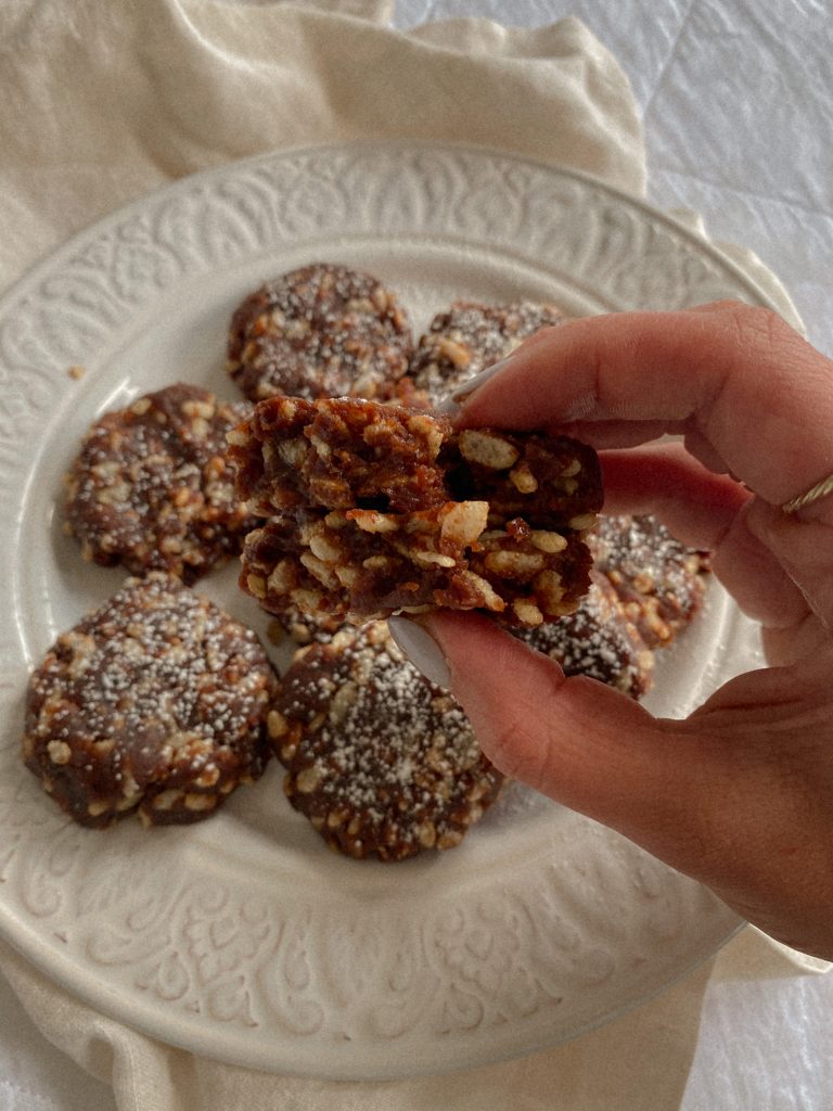 Vegan No Bake Cookie Recipe - Gluten Free, Easy To Make 