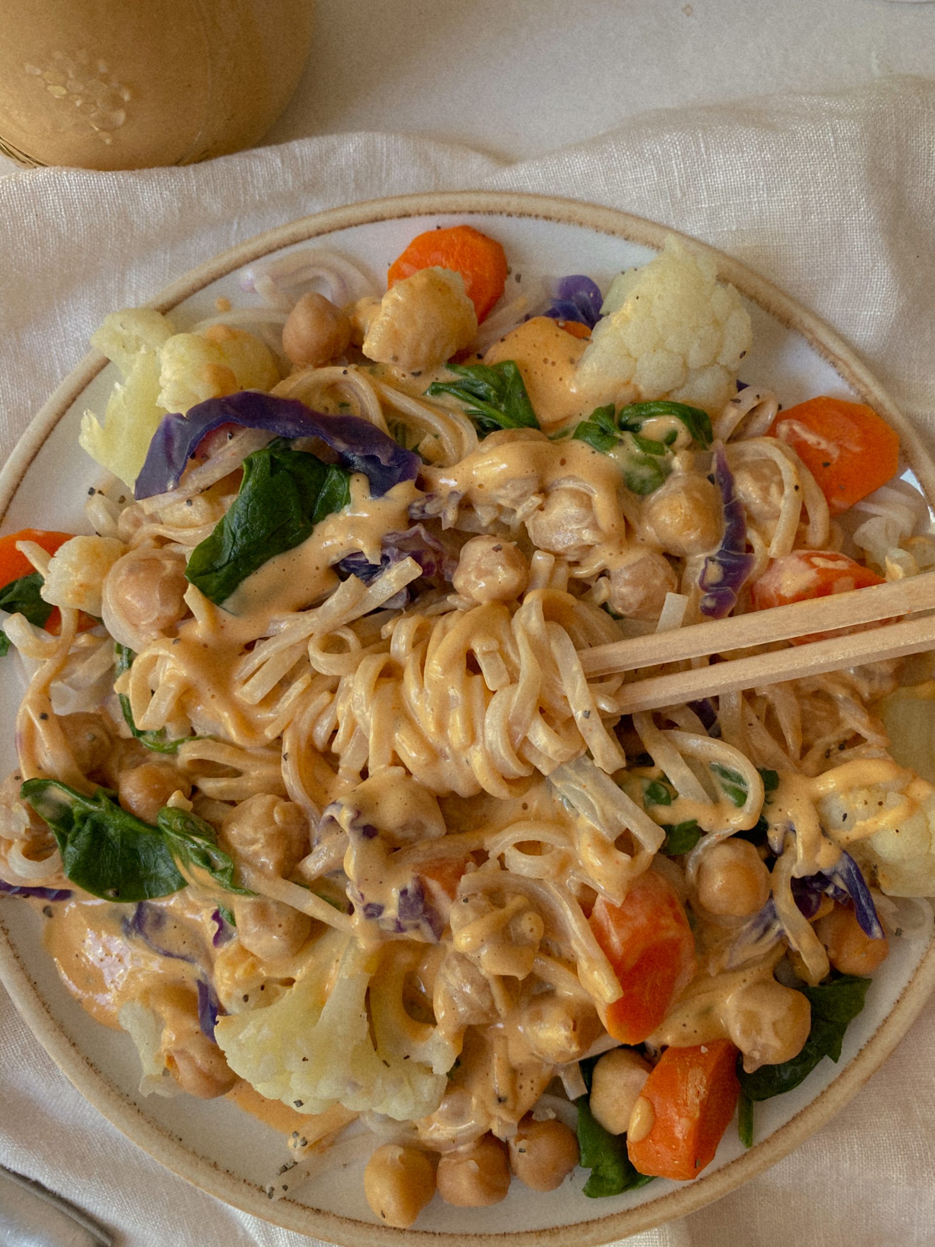 Homemade Gluten Free Udon Noodles (vegan, grain free, paleo