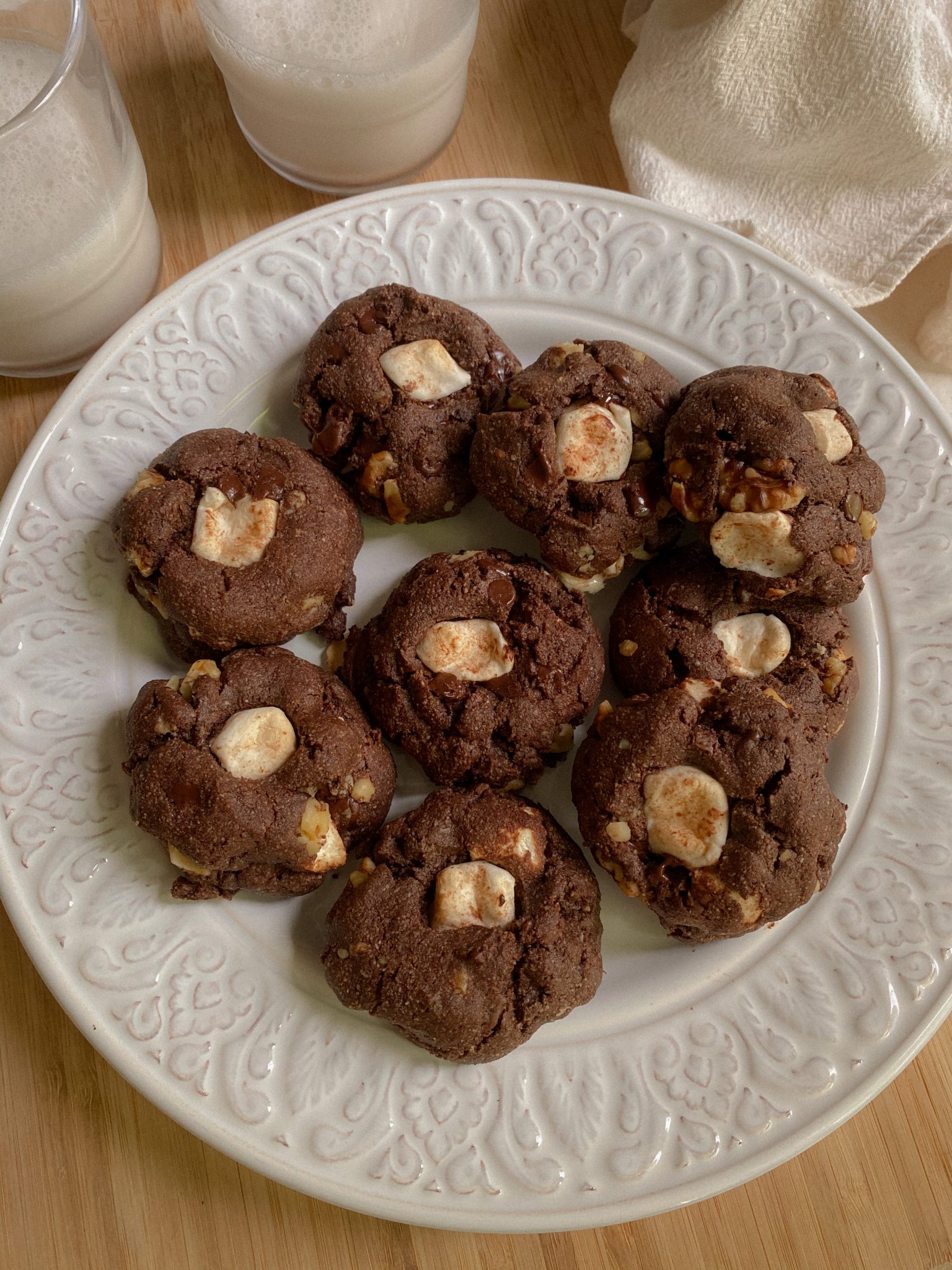 Gluten Free Rocky Road Cookies