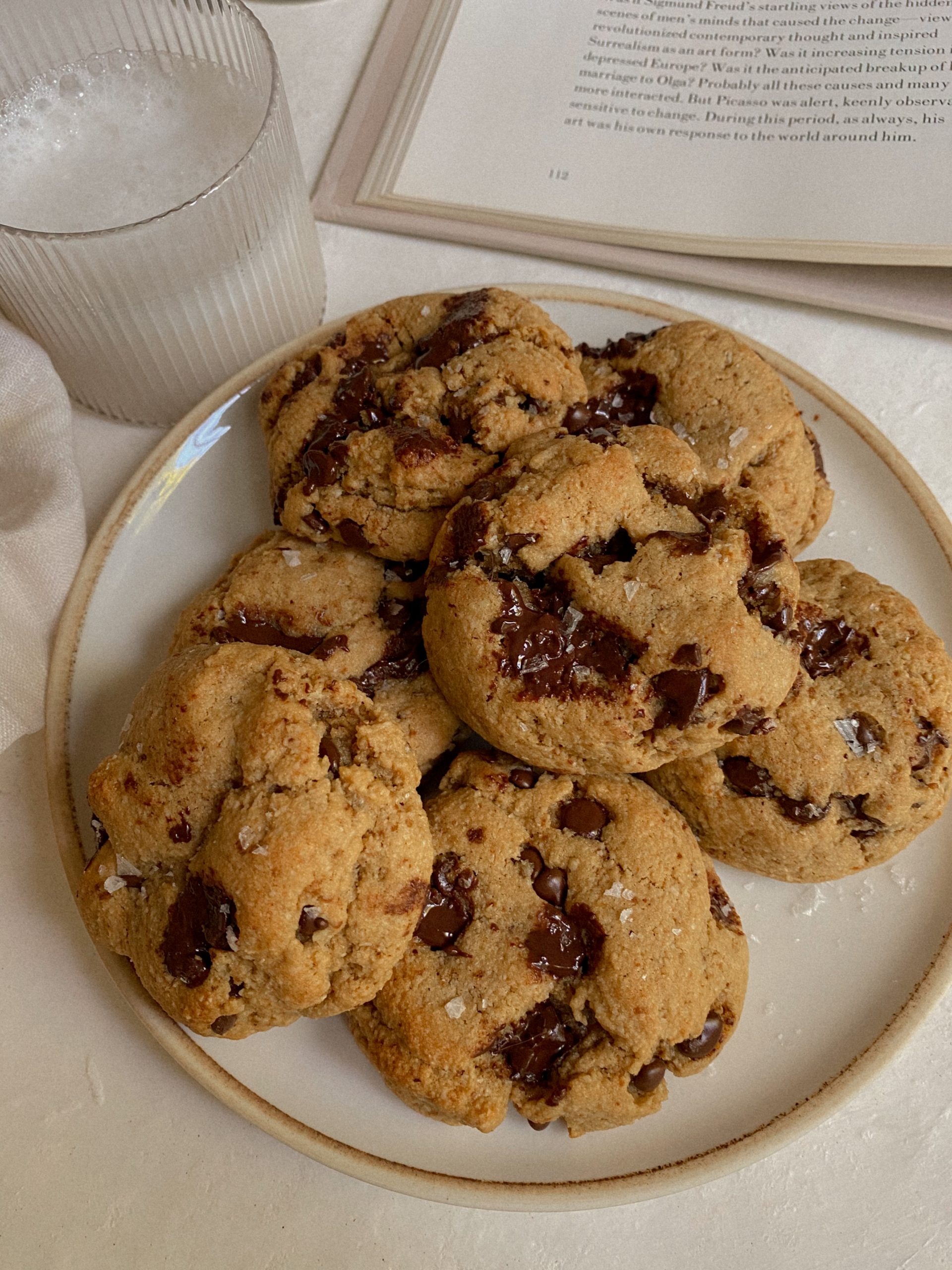 Small Batch Olive Oil Chocolate Chip Cookies - Cloudy Kitchen