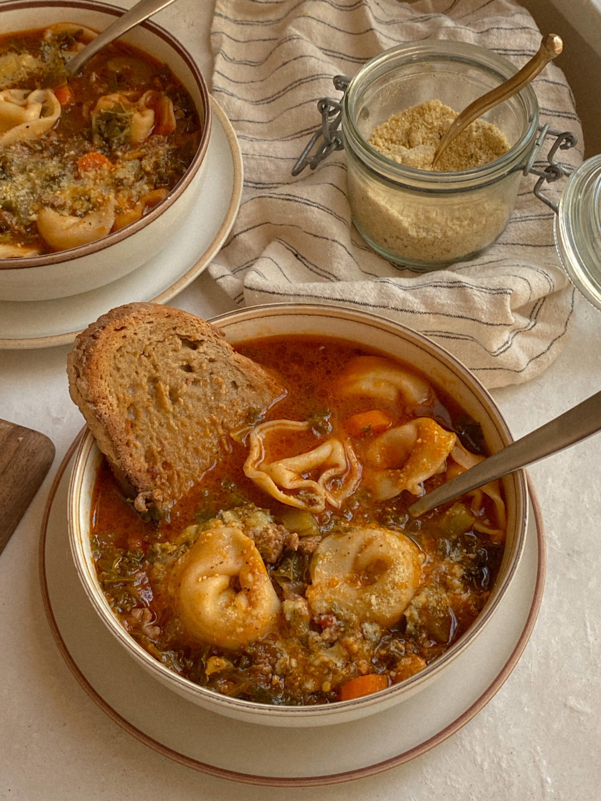 Gluten Free Tortellini Soup