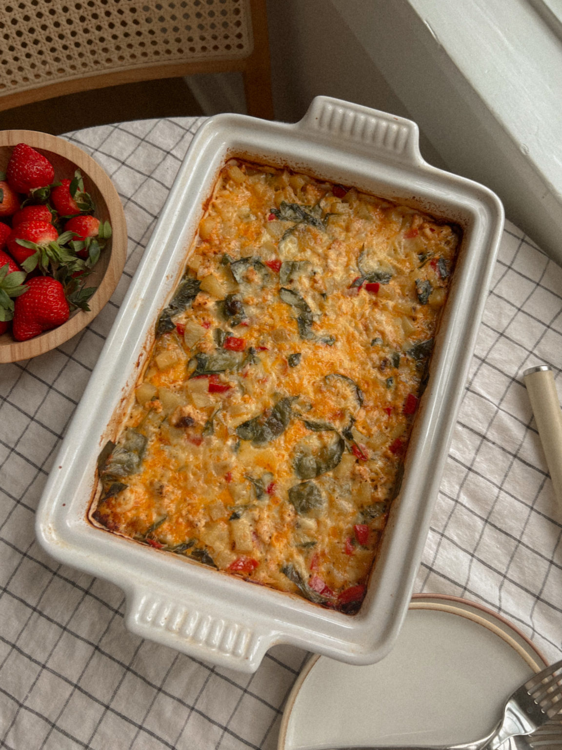 Easy High Protein Egg Bake