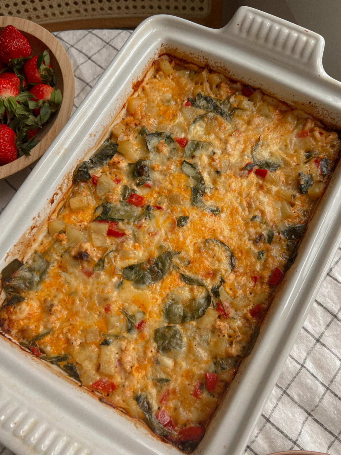 Easy High Protein Egg Bake