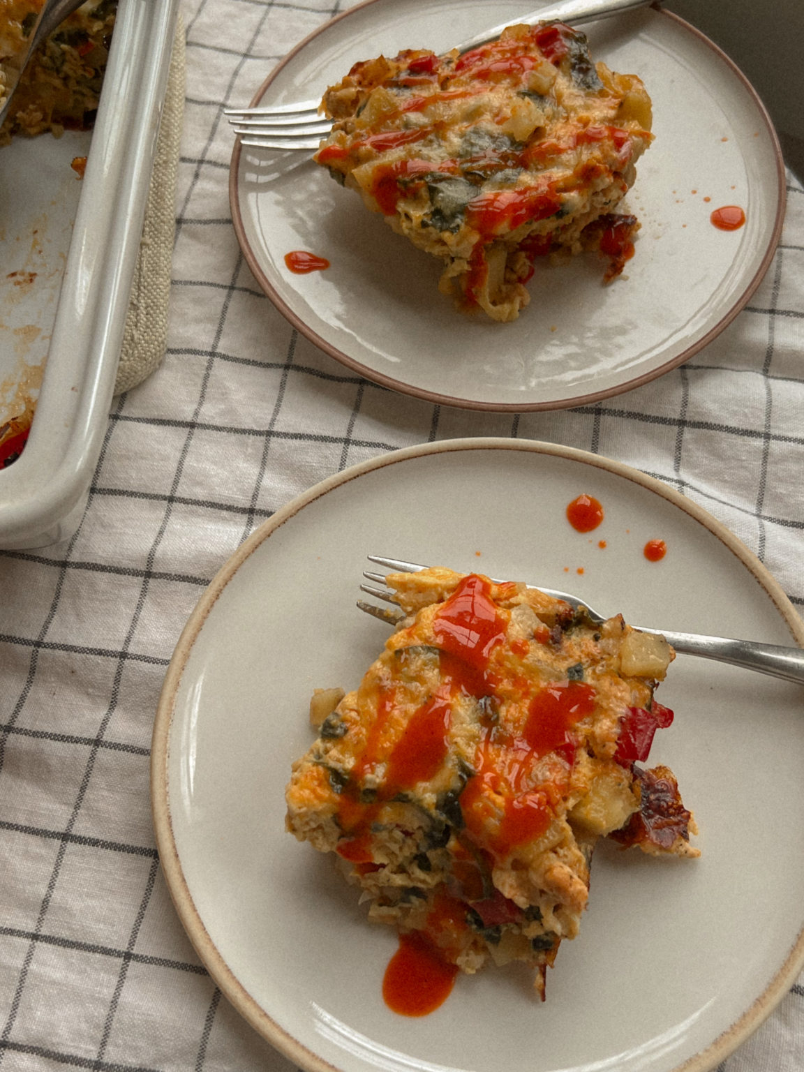 Easy High Protein Egg Bake