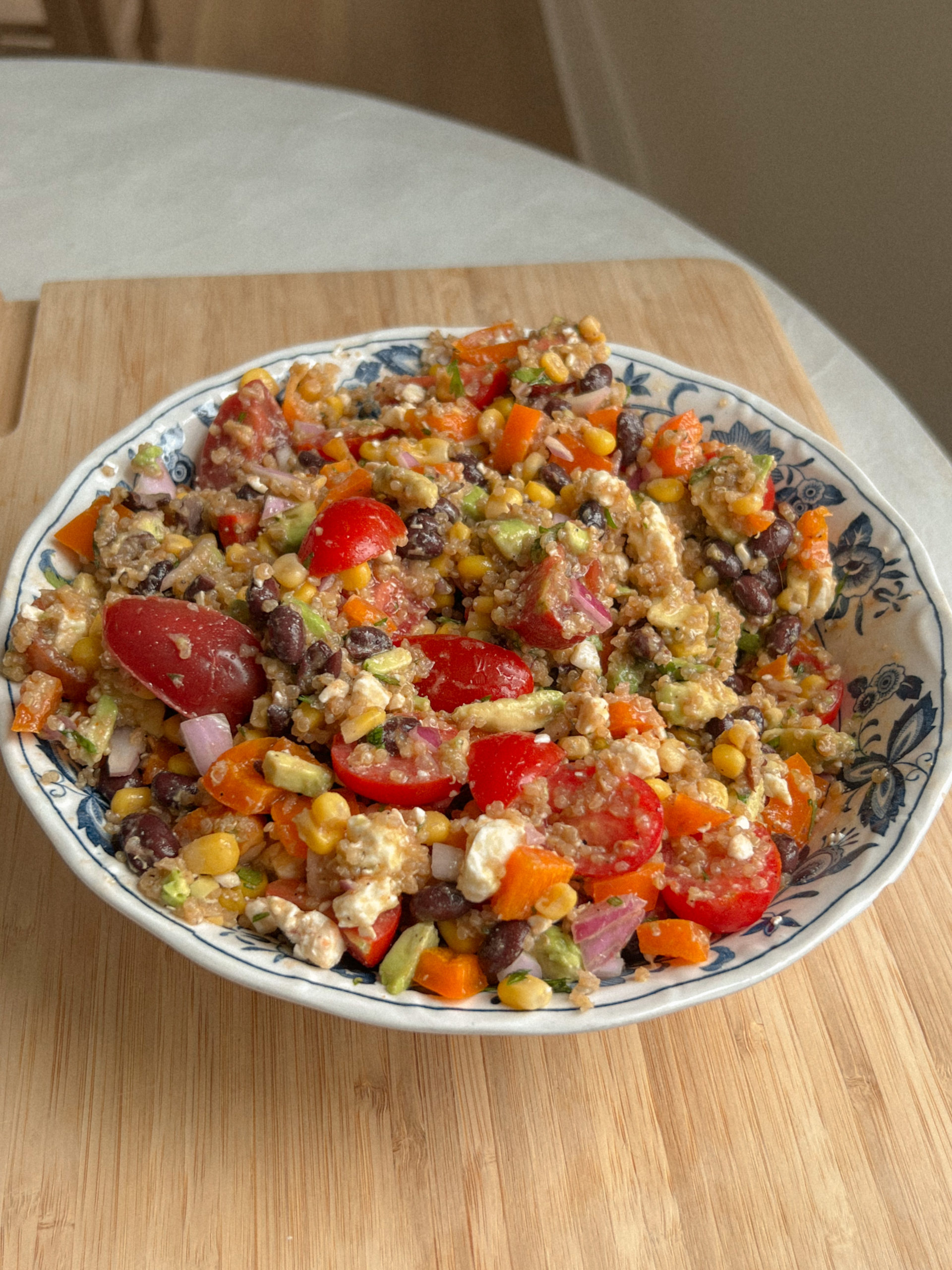 Rainbow Quinoa Salad Jars with Peanut Miso Dressing - Healthyish