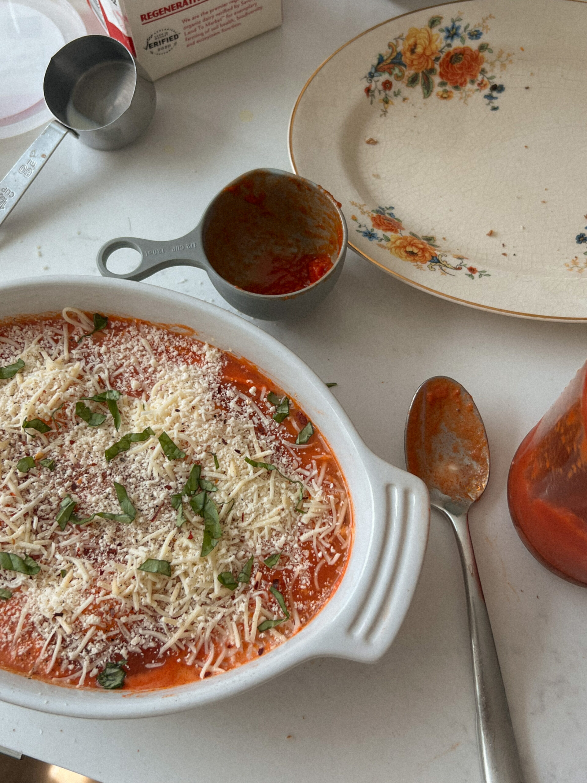 Vodka Sauce Italian Baked Eggs