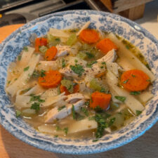 Easy Gluten Free Chicken Noodle Soup-image