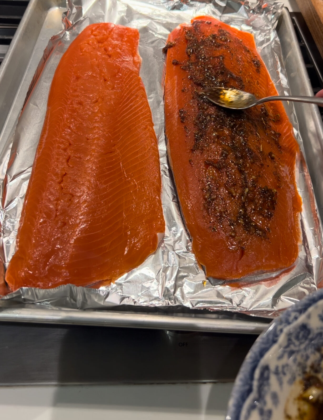 The Best Whole Baked Salmon Filet
