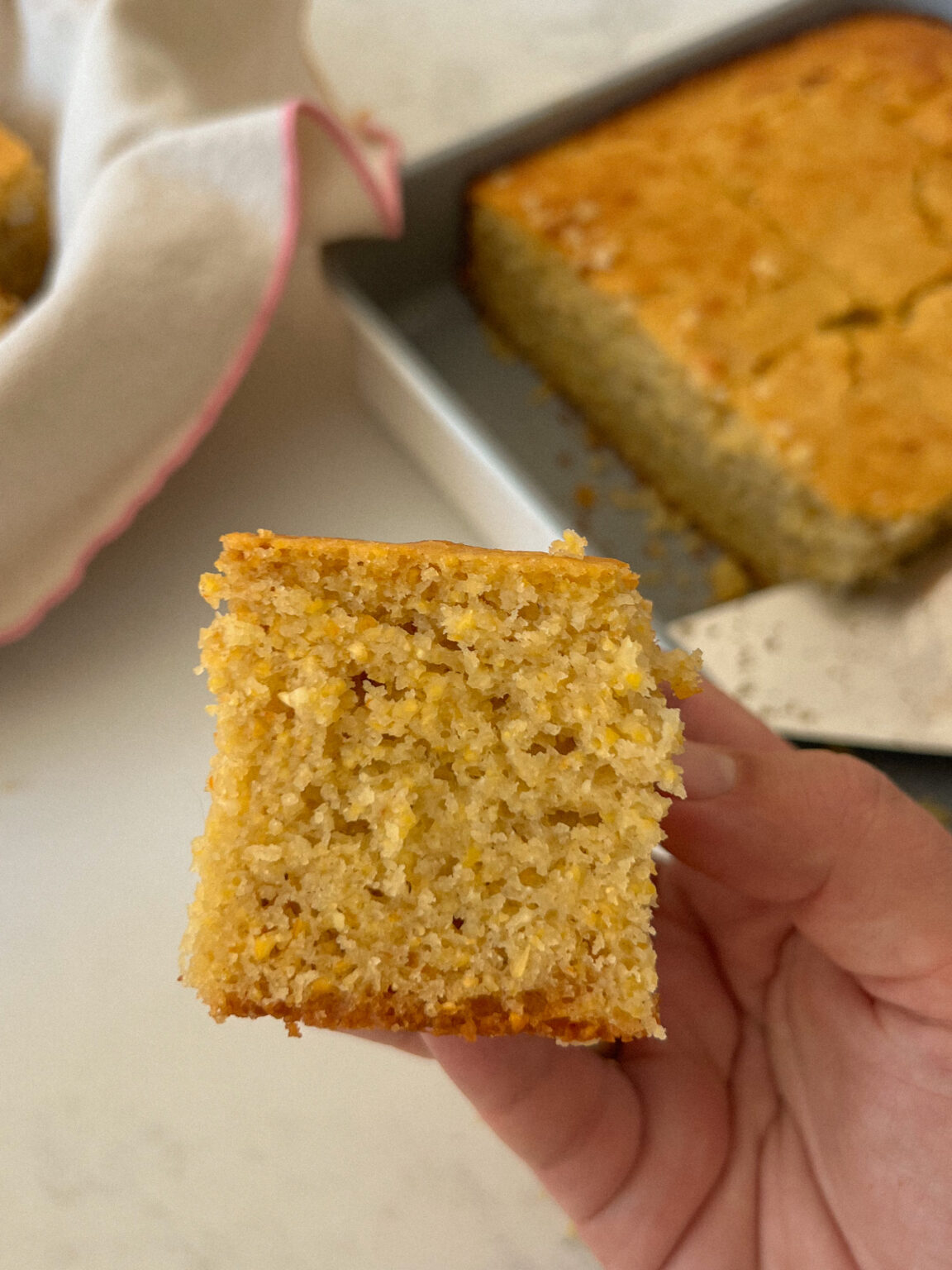 Sourdough Honey Cornbread